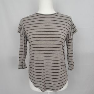 Anthropologie Dolan Gray Jersey Knit Ruffled